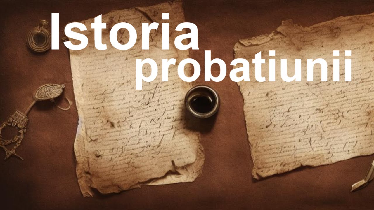 Antonio Sandu - Elemente de istorie a probatiunii  (2)