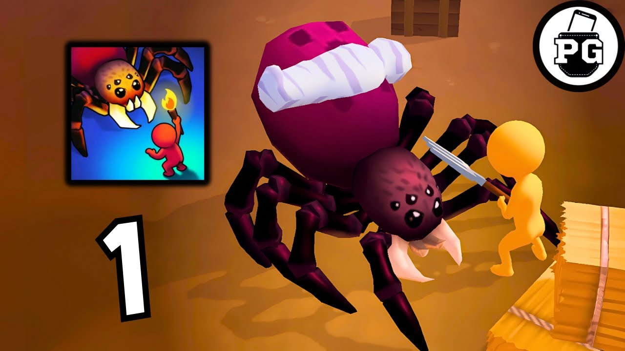 Eat People as MASSIVE Giant Spider 🕷🕸 The Spider Nest: Eat the World - Gameplay Walkthrough |Part 1|