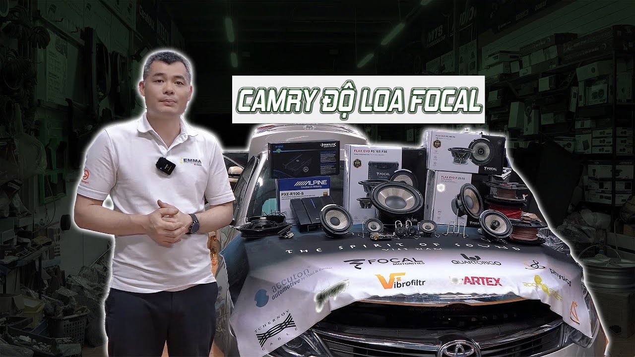 Toyota Camry Độ Loa Focal