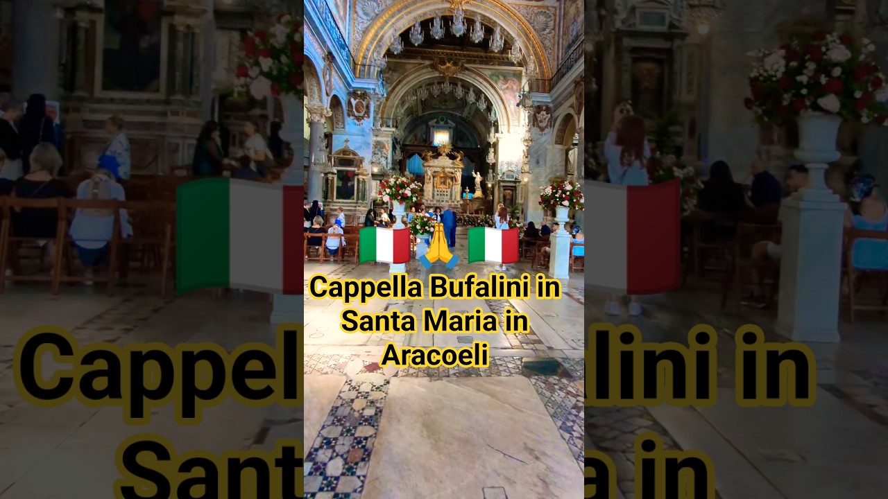 Cappella Bufalini inside Santa Mar 