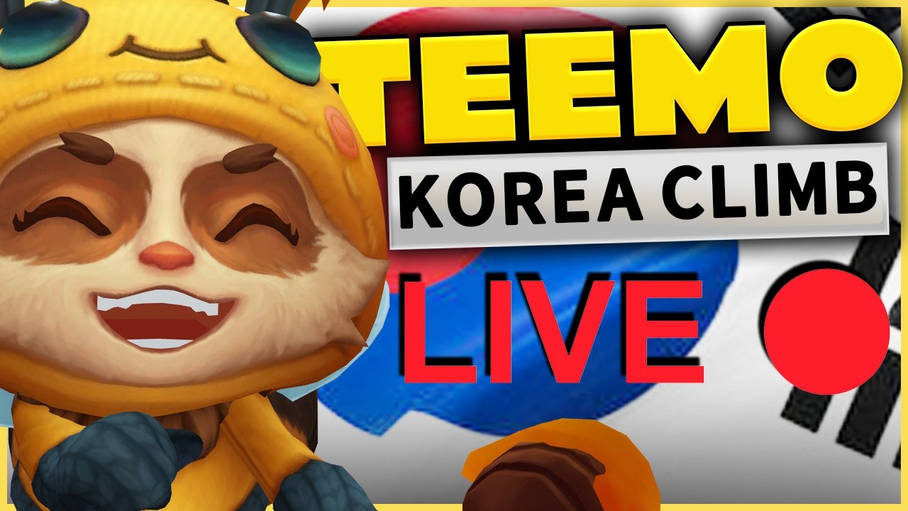 KR Teemo - Unranked to Challenger - Day 9 - MASTERS 65% winrate