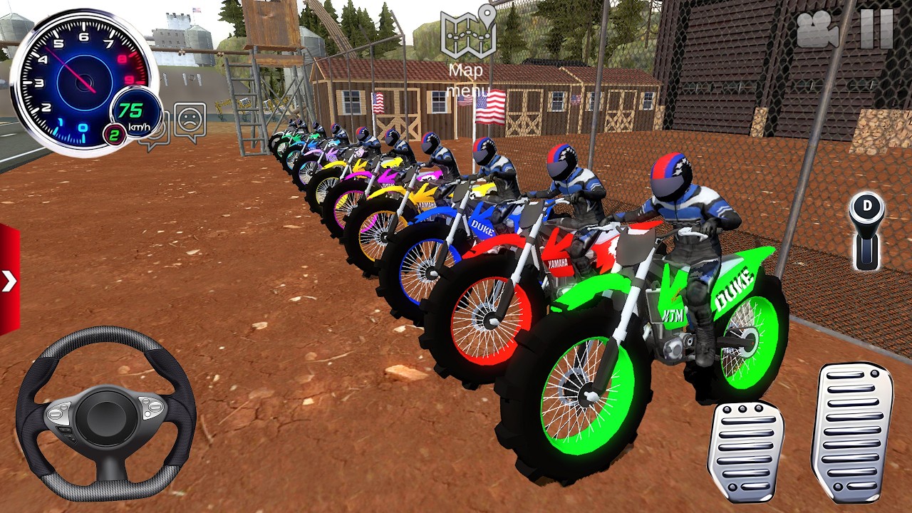 Racing on Bike Motocross Offroad Simulator 3D #2 - Offroad Outlaws Android Mobile GamePlay [UHD]