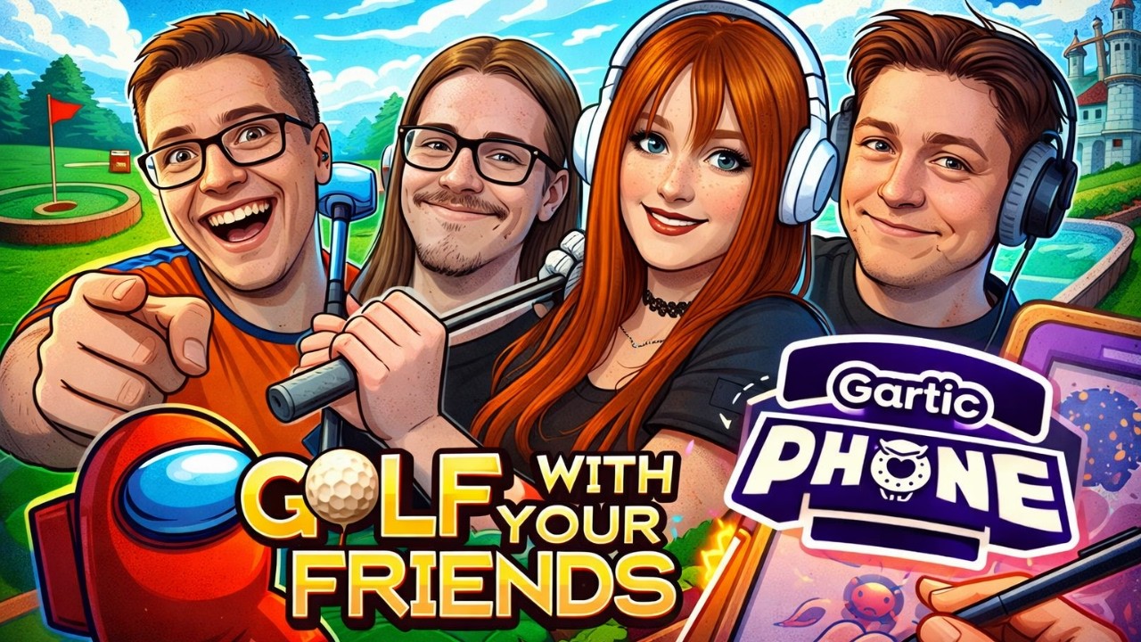 138 🔴 HALElujah mit Golf With Your Friends, AMOGUS & Gartic Phone! 🔴 Stream vom 20.02.2026