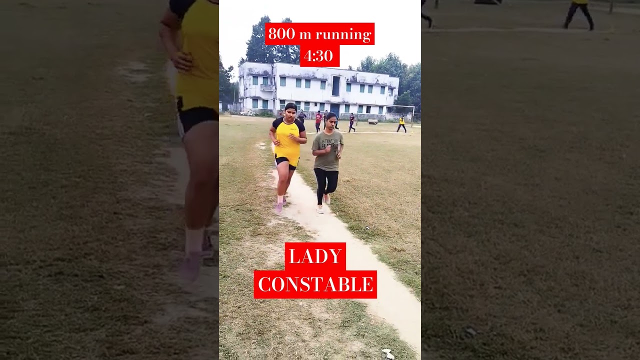 LADY CONSTABLE  800 M RUN