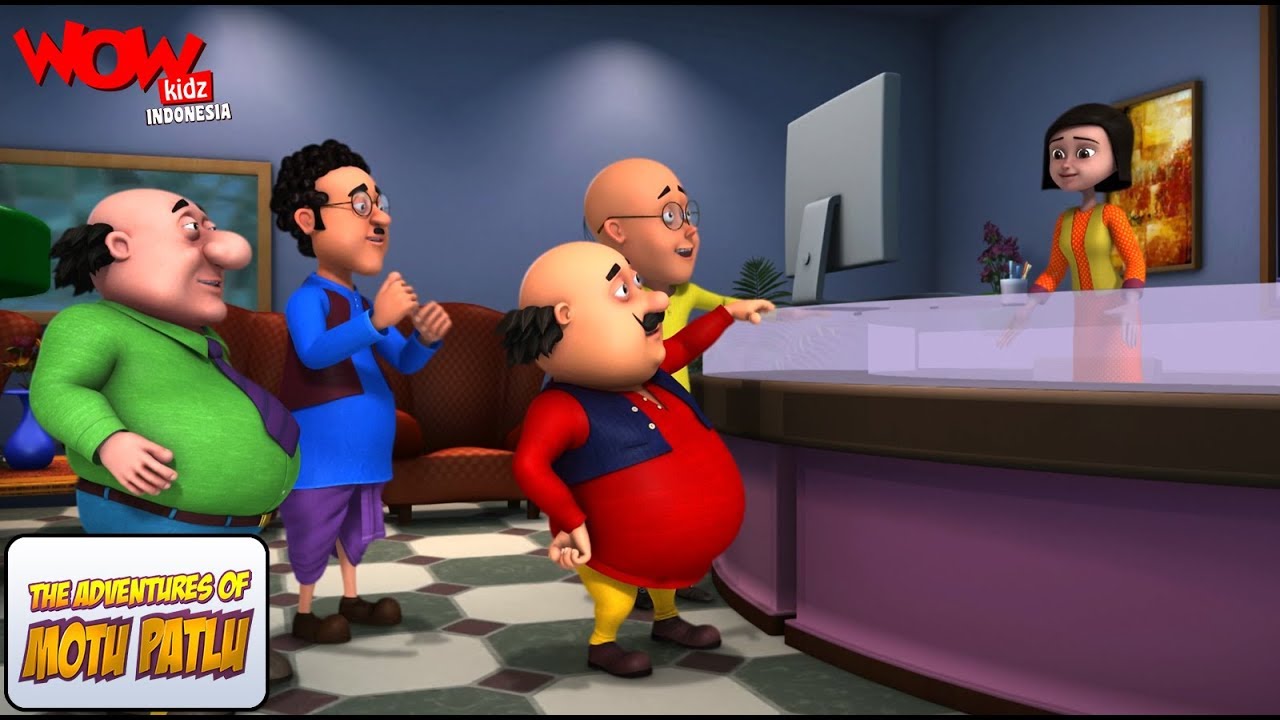 Kartun Lucu | Motu Patlu | Terbaru Kartun | Apna Hotel | WowKidz Indonesia