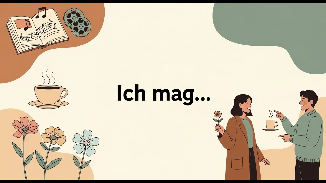 "Ich mag... / Ich mag nichtin Deutsch lernen 