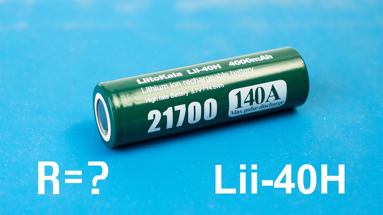 Тест Li-ion LiitoKala Lii-40H 4000mAh 21700 - лучший аккумулятор для электроинструментов