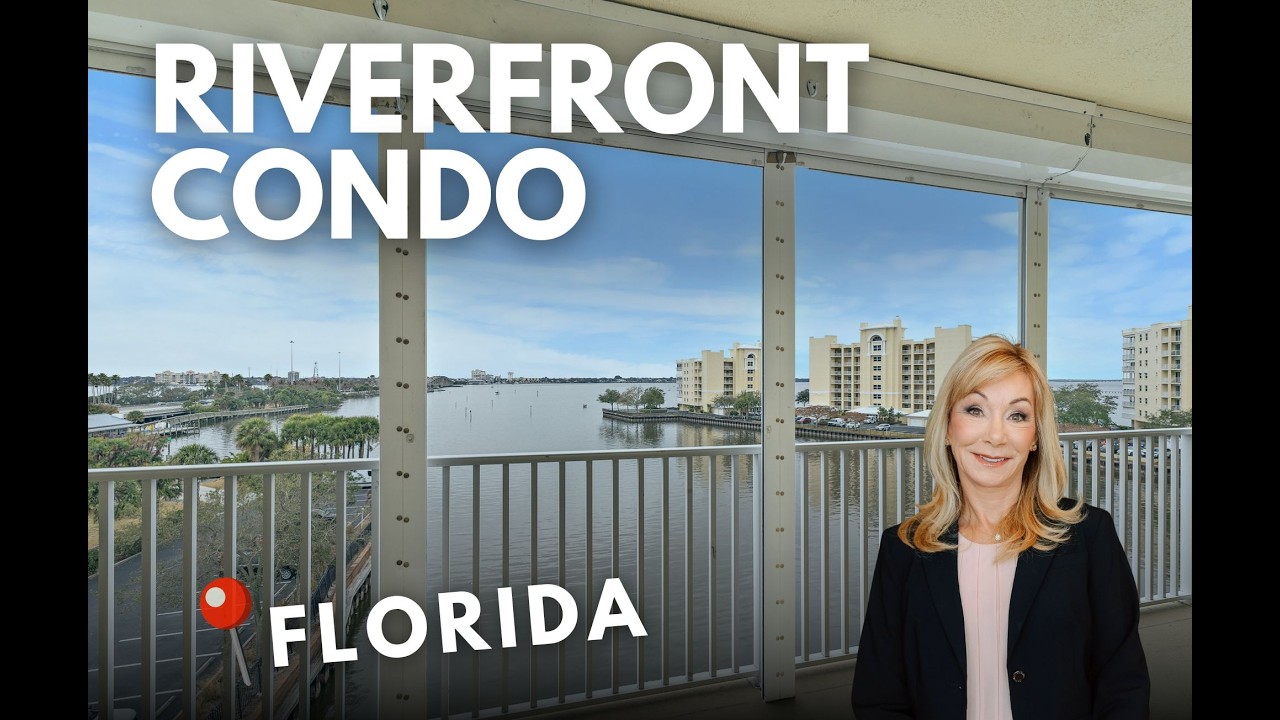 TOUR THIS FLORIDA CONDO | WATERFRONT UNDER $500K