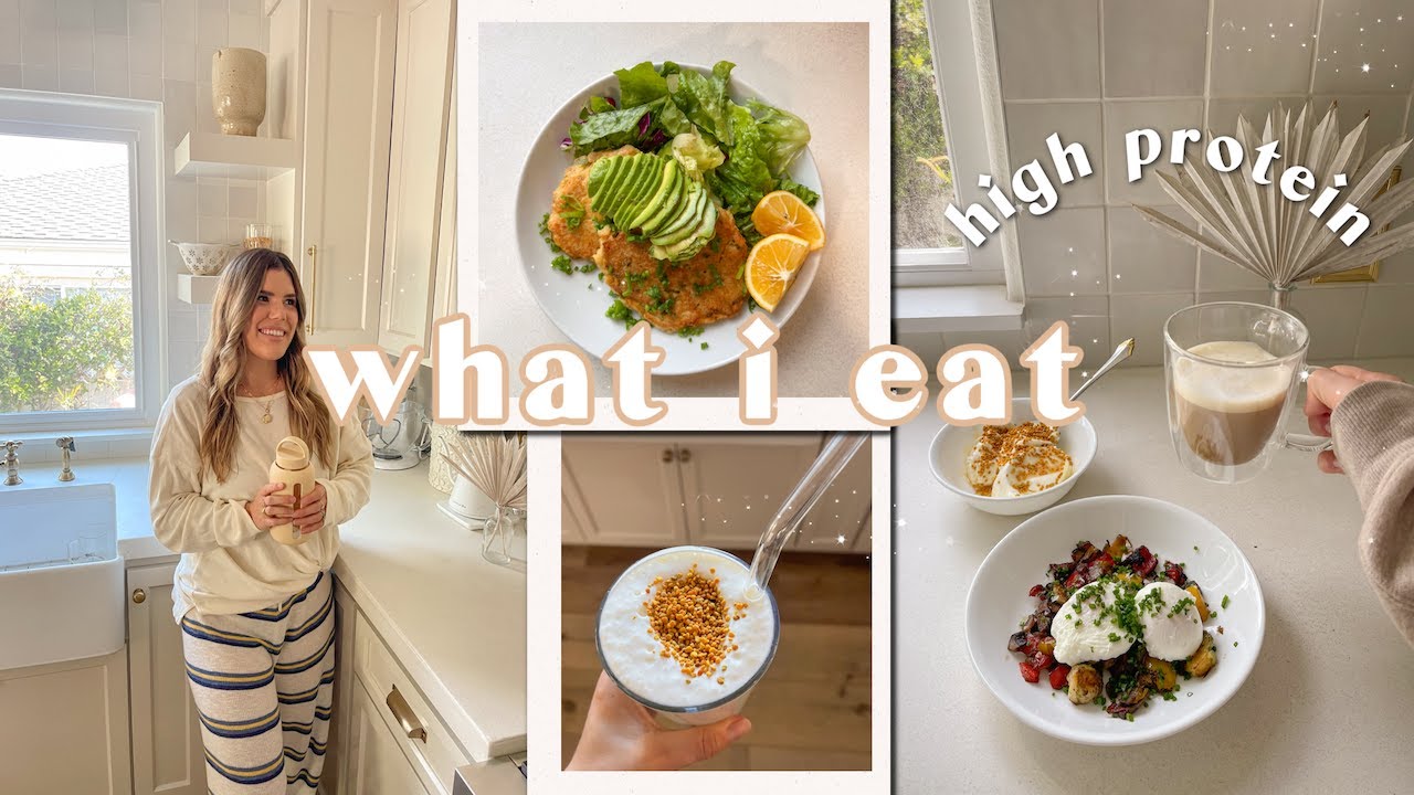 What I Eat in a Day | high protein & nutrient-dense at-home meals