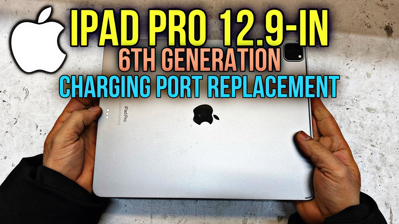 iPad Pro 12.9-in(6th generation) charging port replacement😍✅lawan tech