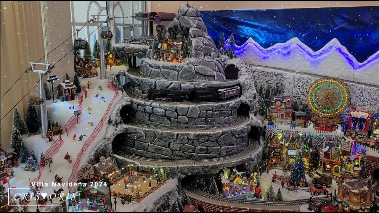 Villa Navide&ntilde;a 2024 #christmasvillage #christmas #polarexpress 