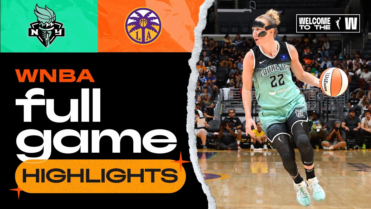 New York Liberty vs. Los Angeles Sparks | FULL GAME HIGHLIGHTS | August 15, 2024