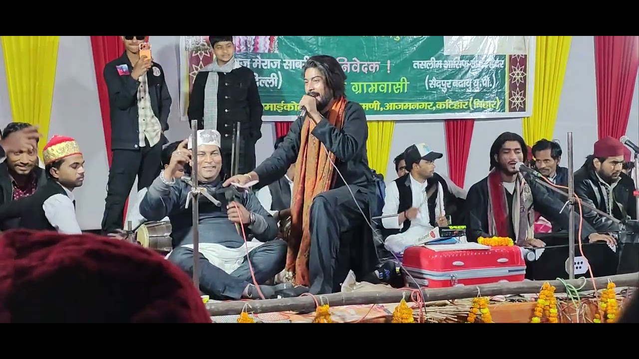 Sanson ki Mala mein kavvali Riyaz Meraj Sabri 