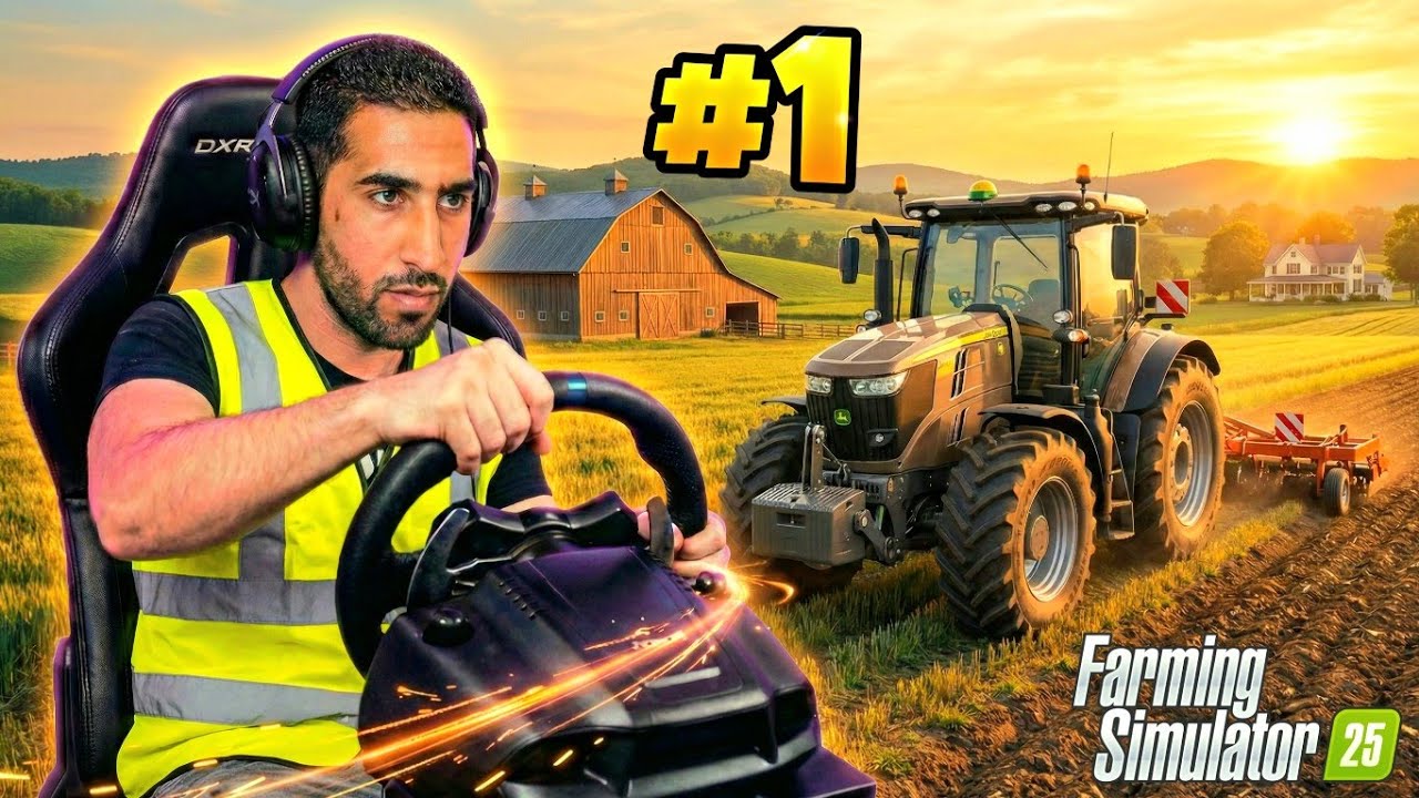 أخيراً Farming Simulator 25: شريت أكبر فيرما وبديت المشروع! 🚜🔥