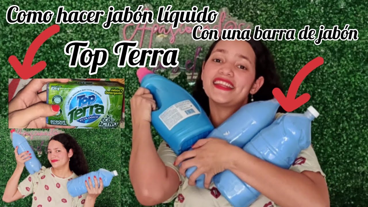 Cómo hacer jabón líquido TOP TERRA