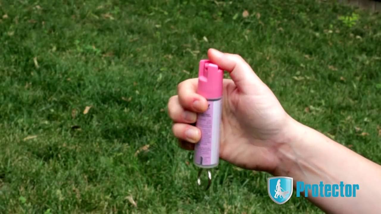 Protector Dog Spray - перцовый баллончик для отпугивания собак от SABRE RED