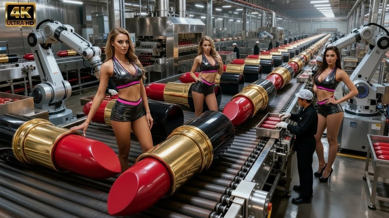 How Lipstick Is Made in Factory | Beauty Manufacturing