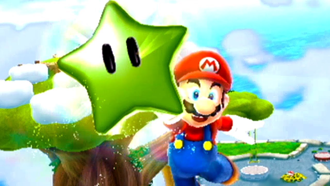 Super Mario Galaxy 2 - 100% Walkthrough Part 24 No Commentary Gameplay - Green Stars Hunt in World 1