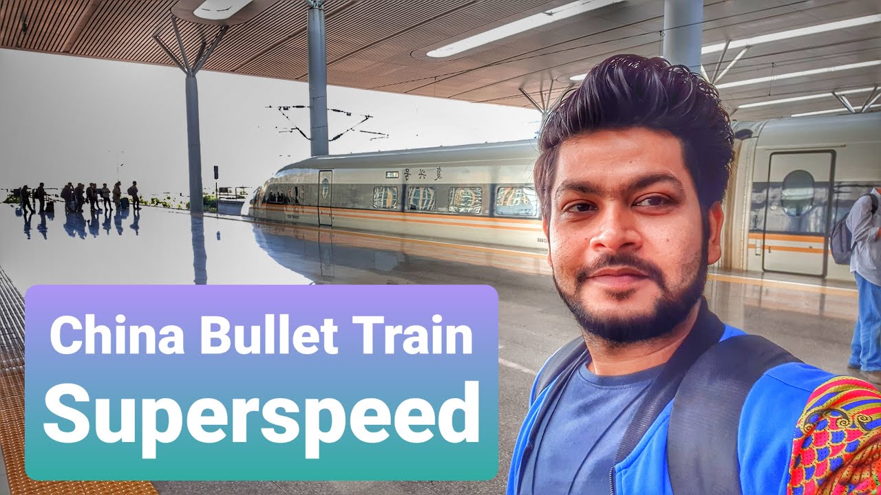 Superfast Bullet Train | Shanghai Part-1 | China Vlog#5