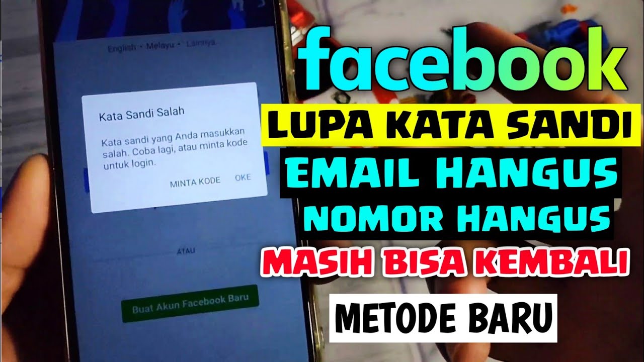 BISA KEMBALI ‼️ Facebook lupa kata sandi , email dan nomor hp tidak aktif