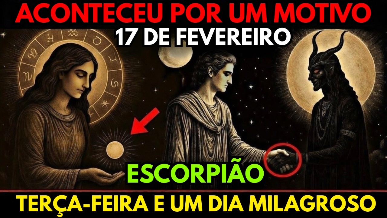 ESCORPIÃO ♏ UMA LIGAÇÃO MUDARÁ SUA VIDA ☎📞 NOS PRÓXIMOS DIAS 🤐 17 DE FEVEREIRO DE 2026 🔮