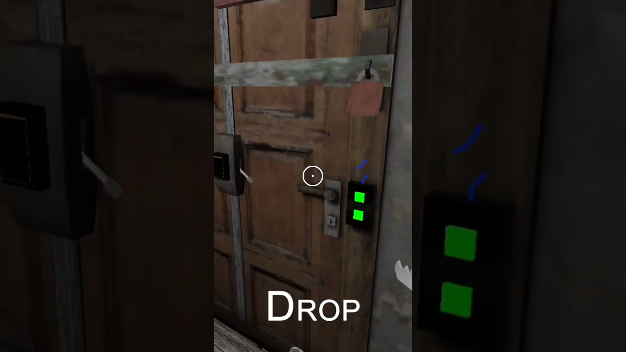 Granny Version 1.8 Extreme Mode Door Escape Ending #Shorts #Granny