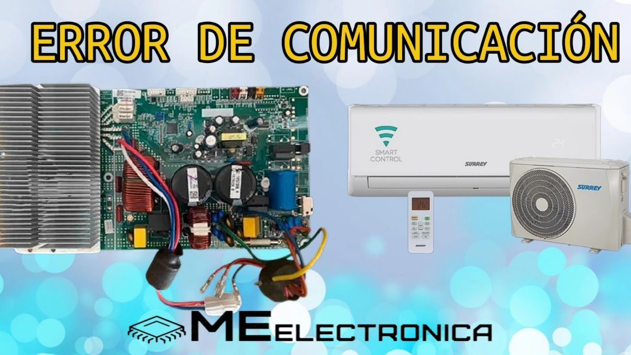 🥶Aire acondicionado Inverter Error de comunicación / no arranca compresor