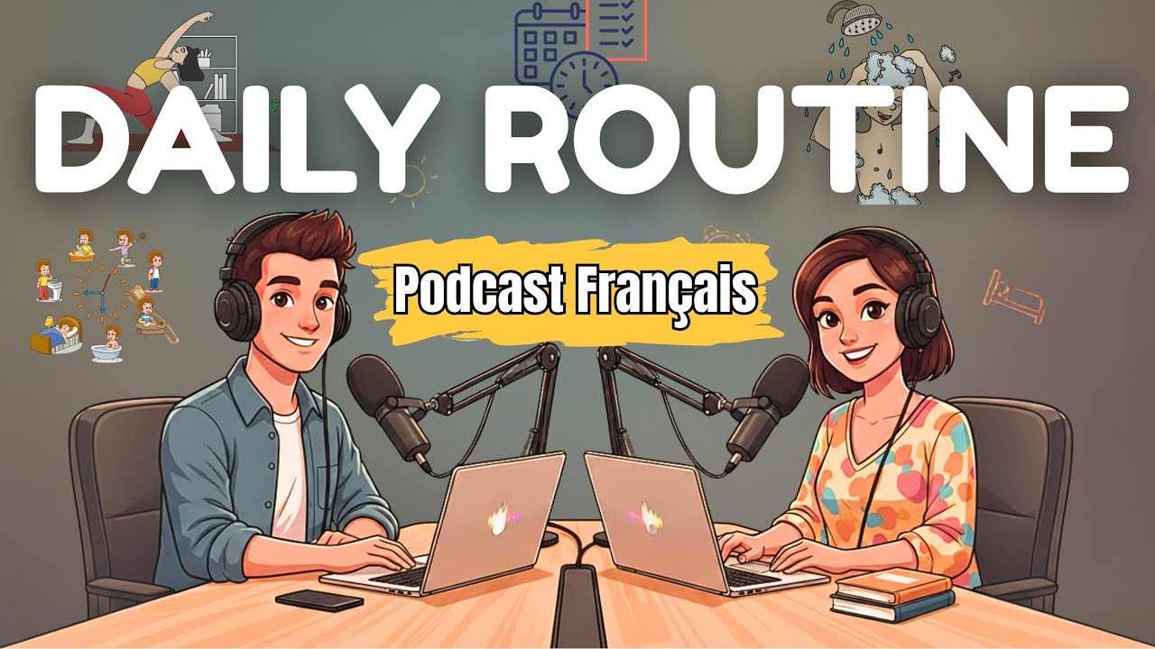 Talk About Your DAILY ROUTINE in FRENCH | French Speaking Practice for Beginners