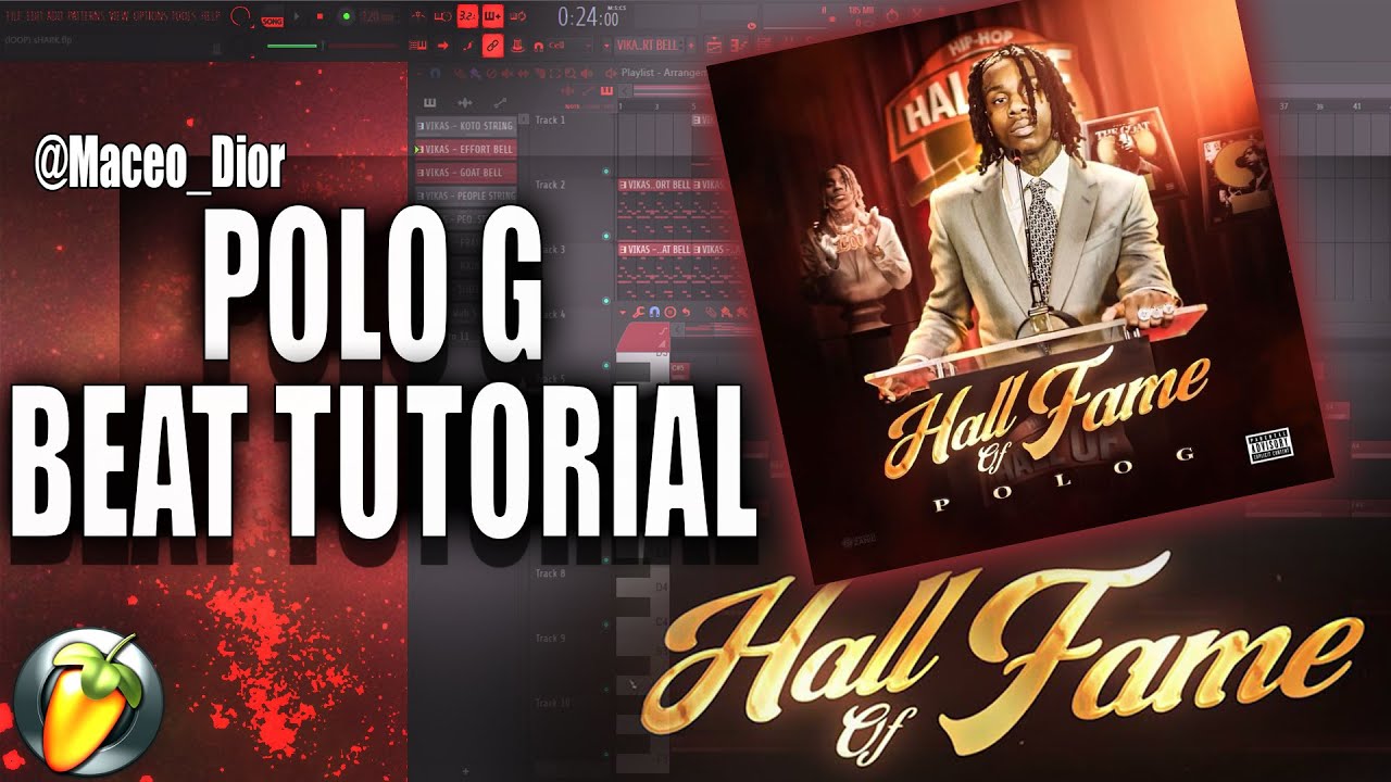 How To Make An Emotional Piano Melody For Polo G Hall Of Fame Album | Polo G FL Studio Tutorial🔥🔥