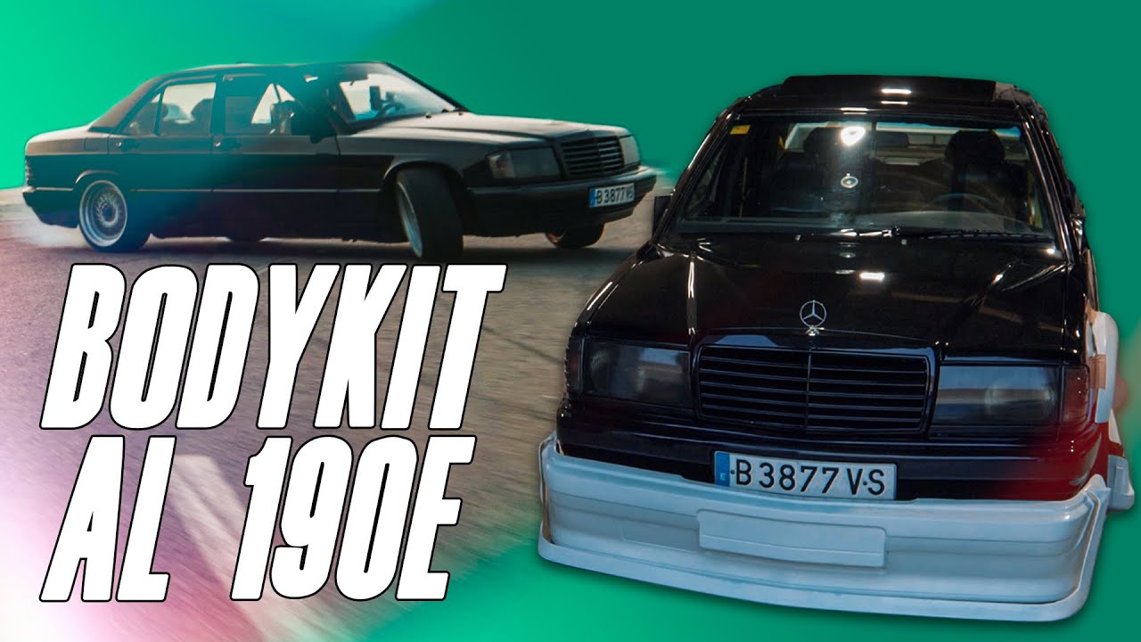Bodykit evo1 para él mercedes 190e