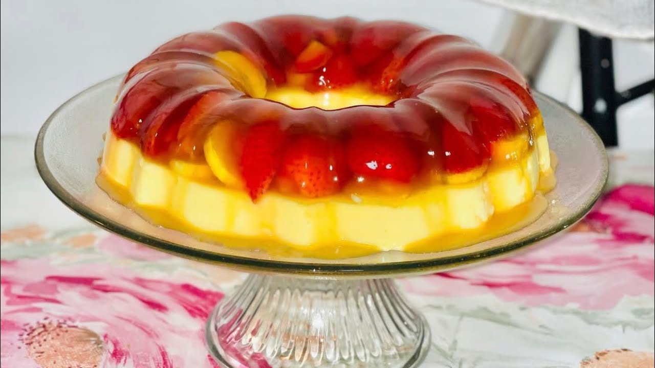 Flan royal sans gélatine 🇨🇦فلون روايال بدون جيلاتين #كندا #رمضان #الجزائر