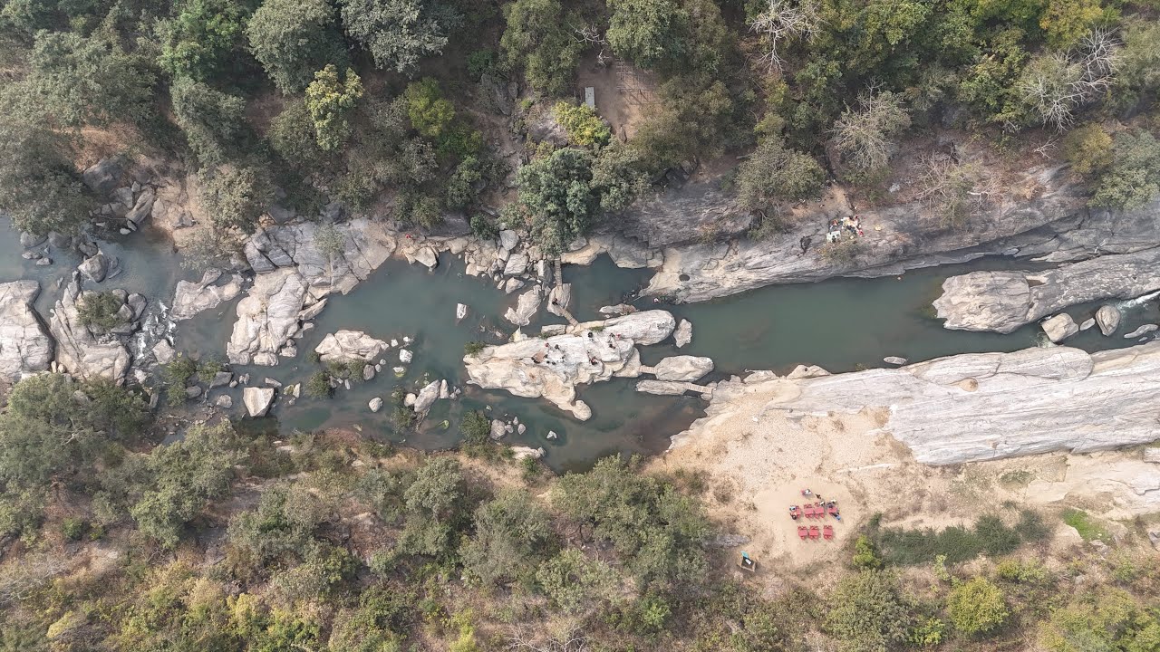 Drone Footage - River hike and drive