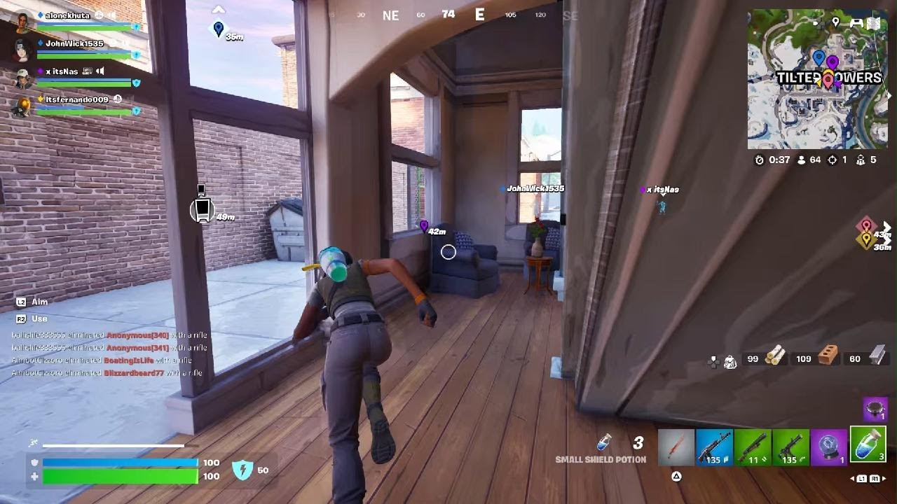 Hard Fortnite win