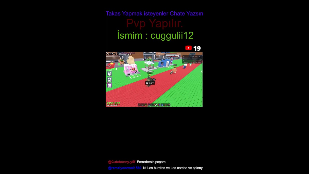 Roblox Steal A Brainrot Pvp Atıyoruz Takas Yapıyoz!