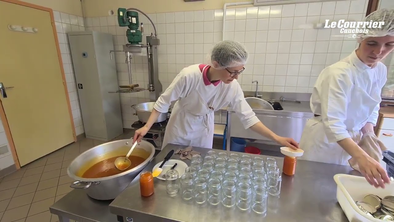 Dans le secret de l'atelier des confitures du carmel du Havre