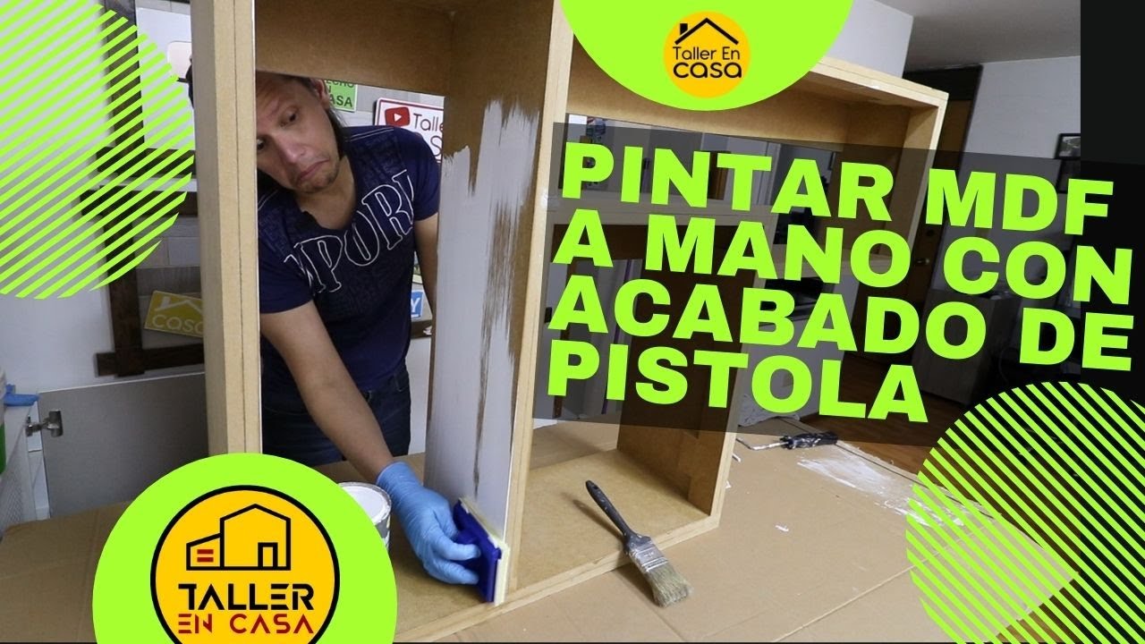 Como pintar mueble de MDF a mano