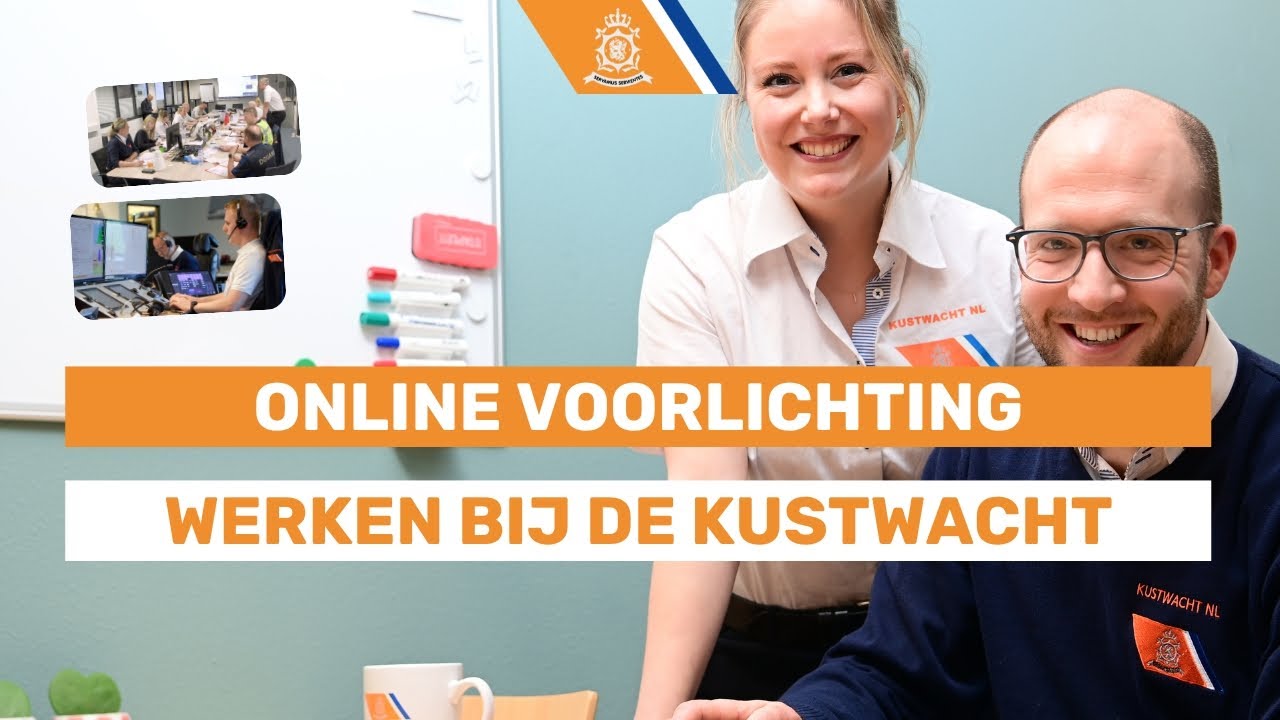 Online voorlichting: Werken bij de Kustwacht