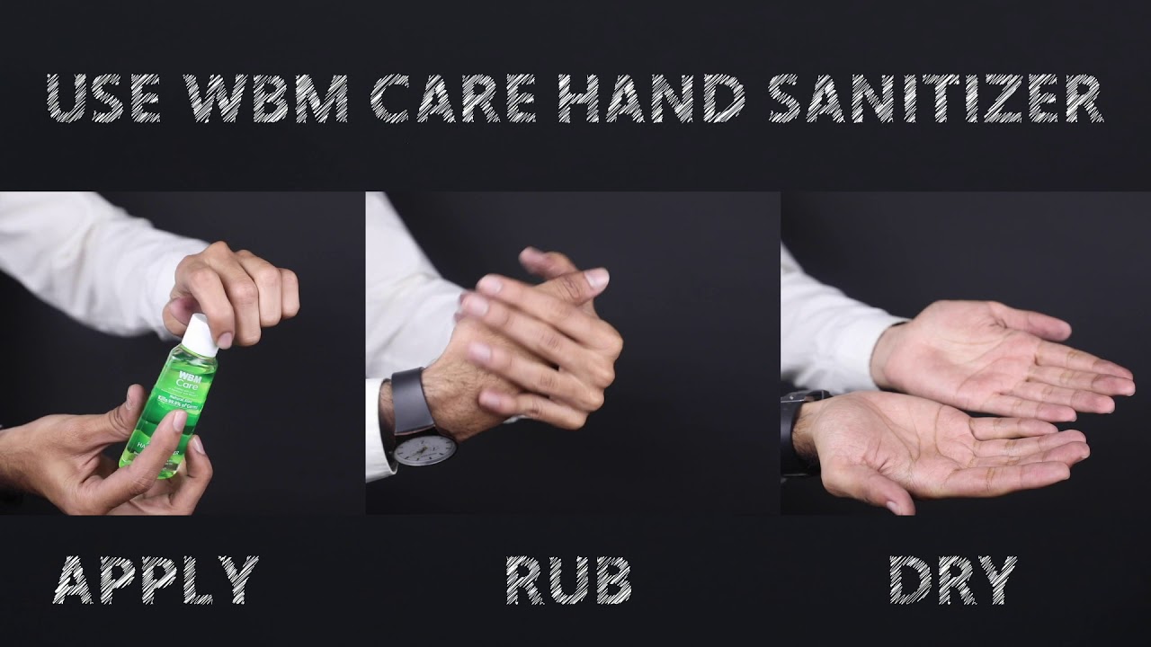How to Use Hand Sanitizer | By WBM International