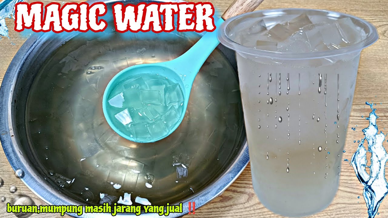 UNIK MASIH JARANG YANG JUAL || RESEP MAGIC WATER VIRAL ‼️