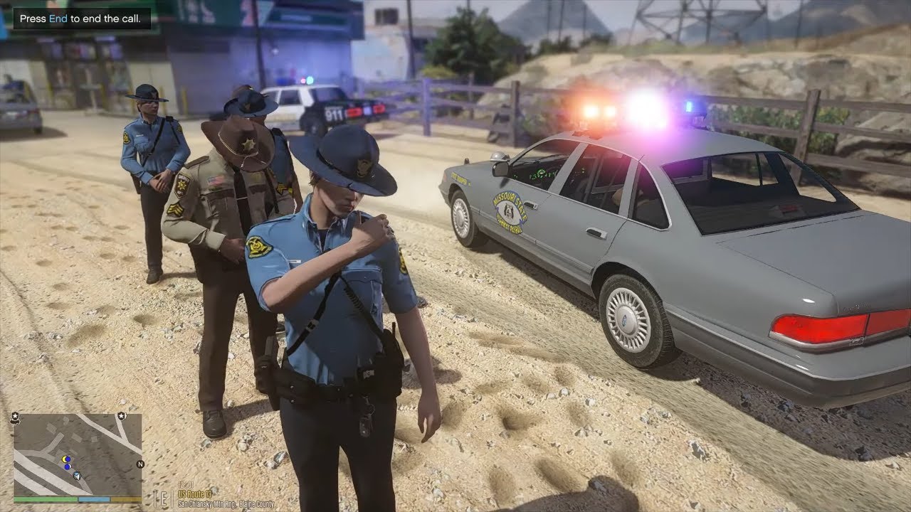 Gta 5 LSPDFR Episode: Missouri State Highway Patrol - '91 Caprice Patrol #gta #gta5 #lspdfr