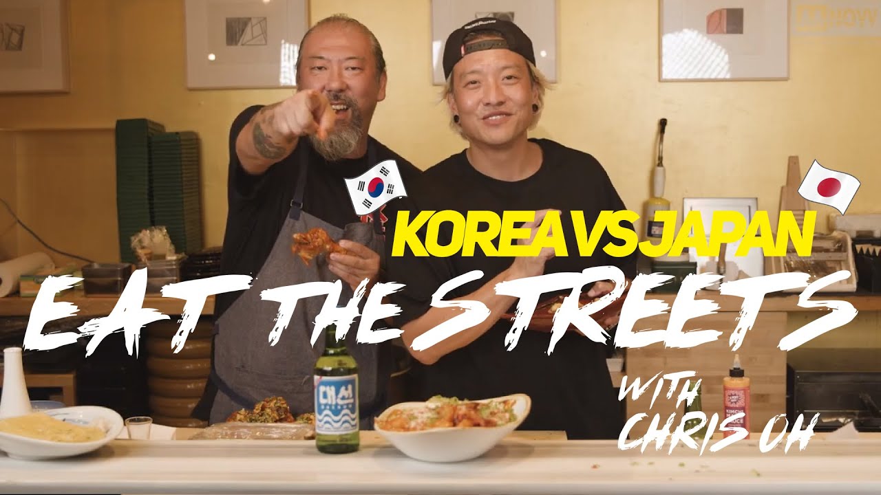Eat the Streets w/ Chef Chris Oh: Korea vs Japan with Sushi Chef Yoya of Hamasaku