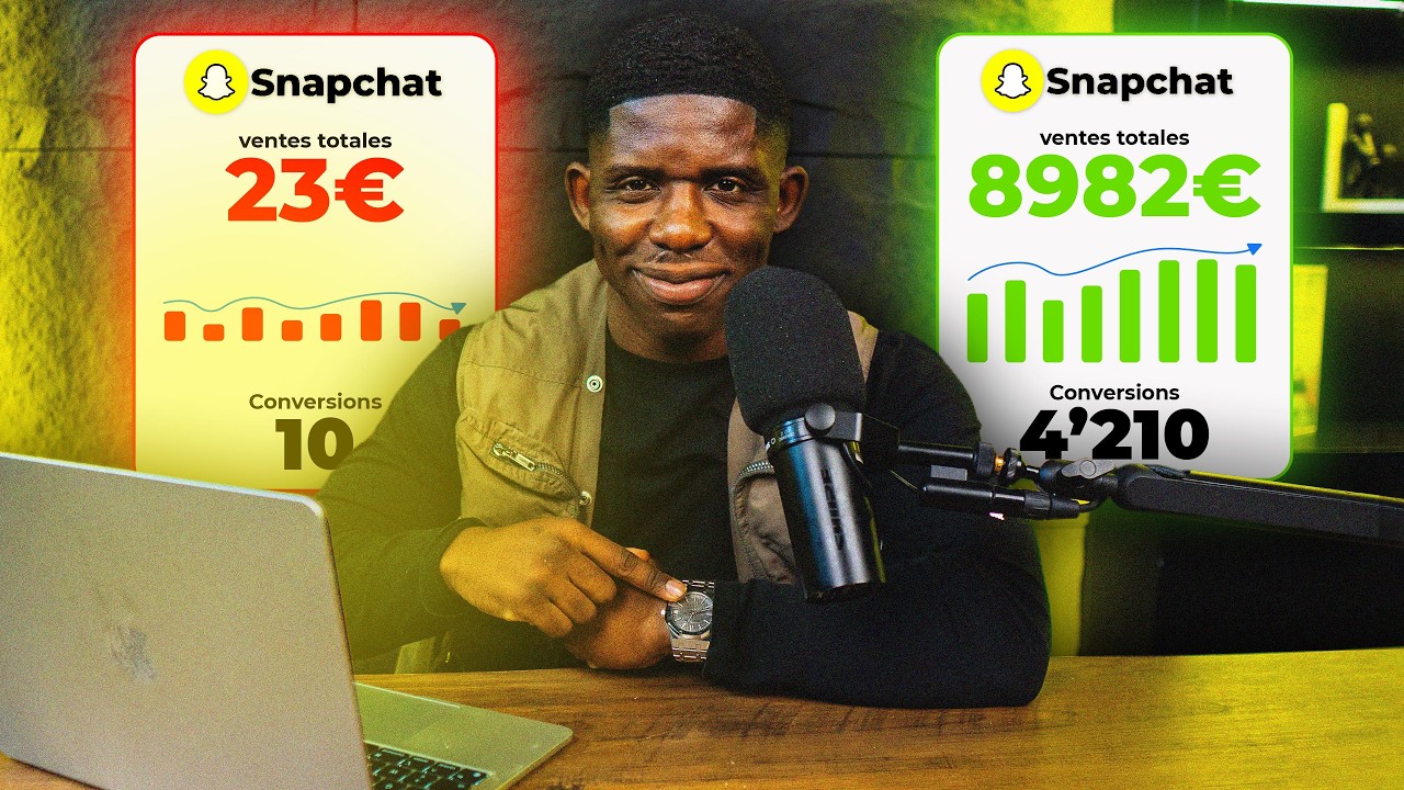 CHALENGE : 10 MINUTES Pour Lancer une Pub Sur Snapchat Ads