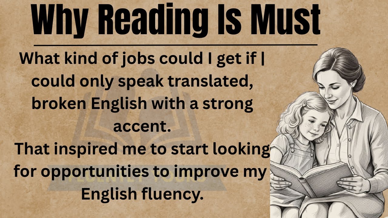 Why Reading Is a Must | From Broken English to Fluent | My Struggle to Learn English