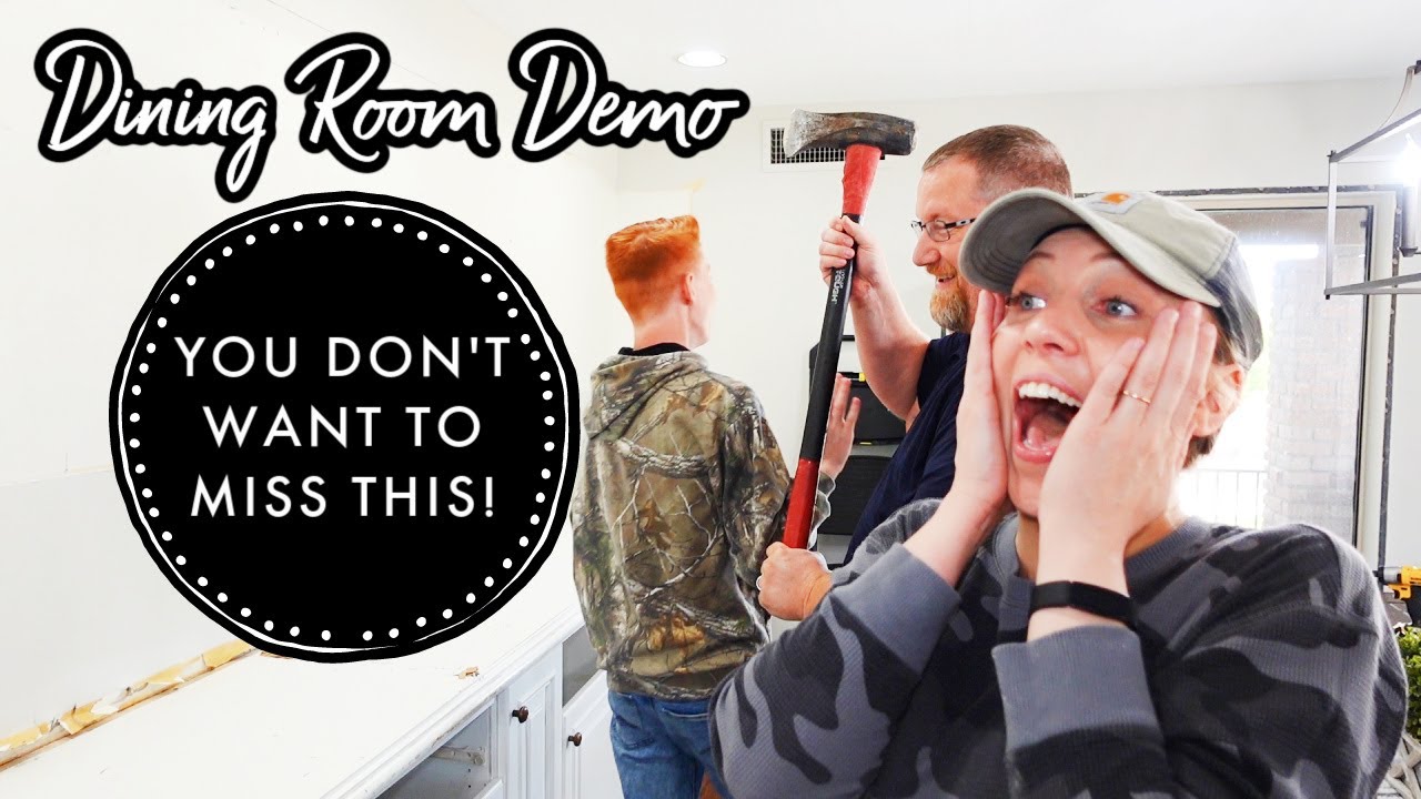 DINING ROOM MAKEOVER | CRAZY MIDDLES | PART 1