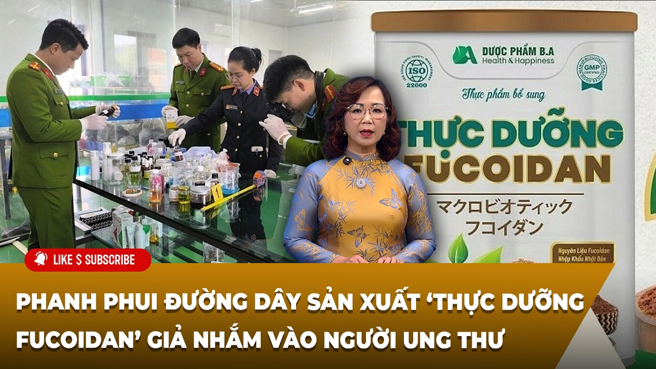 Tin Tổng Hợp LSTV P2 (02-11-2026) Phanh phui ‘thực dưỡng Fucoidan’ giả nhắm vào người ung thư