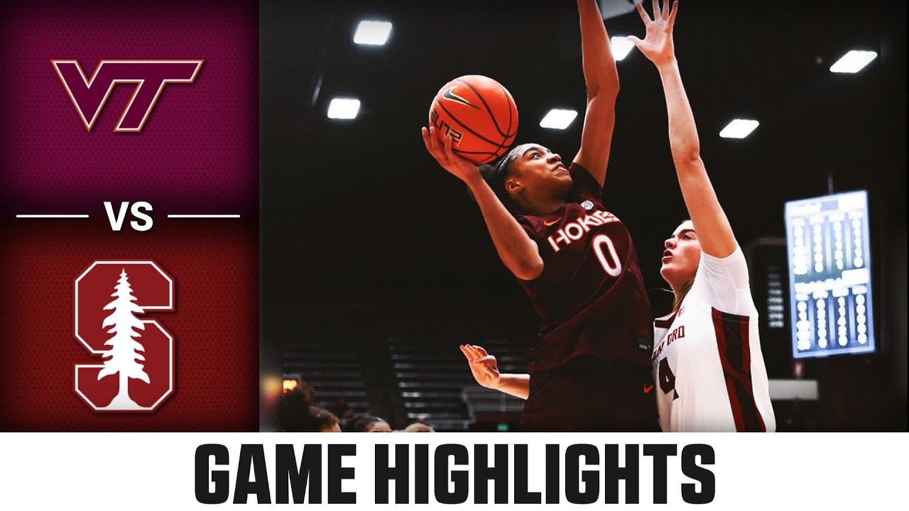 Virginia Tech vs. Stanford Game Highlights | 2025-26 ACC Women's Basketball
