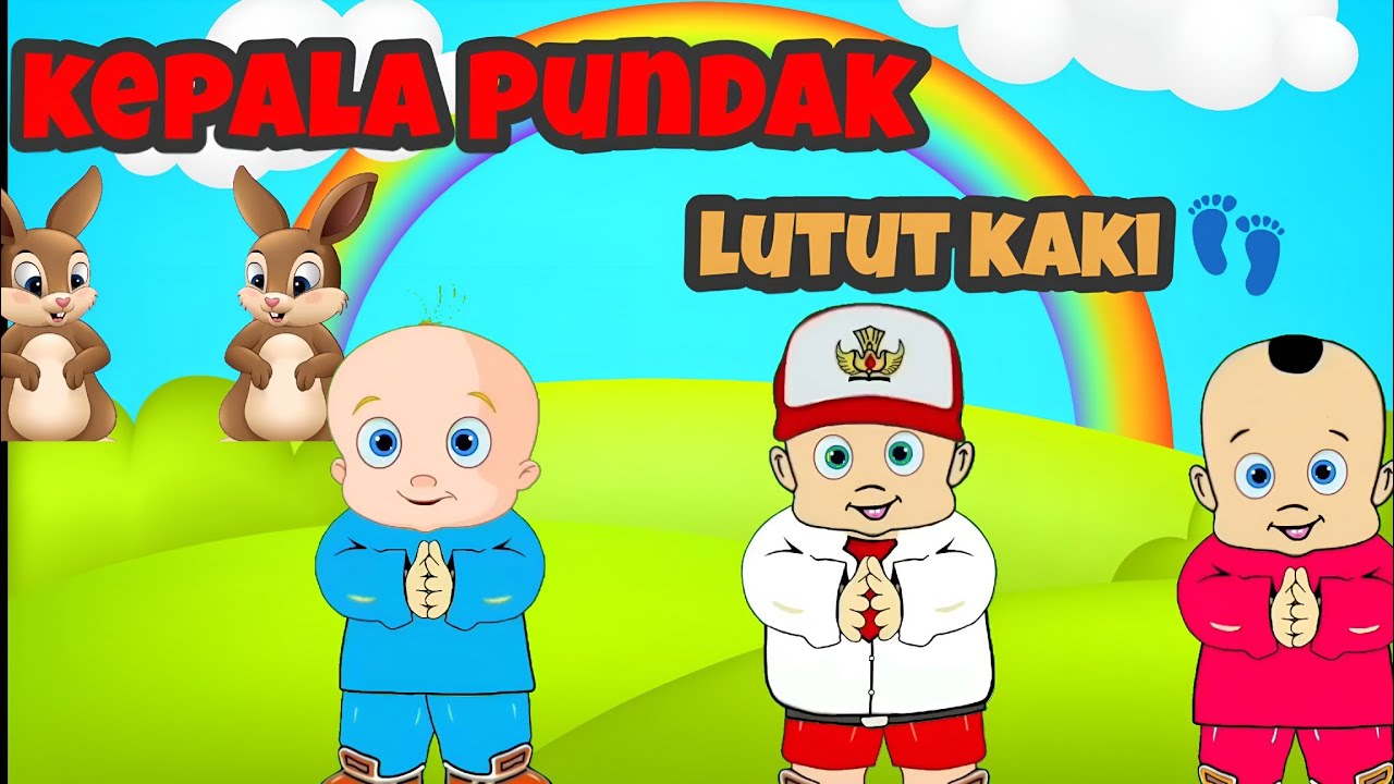 Kepala pundak lutut kaki - Lagu anak anak - Lagu anak populer dan ceria - to kids