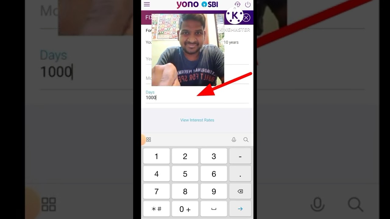 #E3:- SBI YONO FIXED DEPOSIT