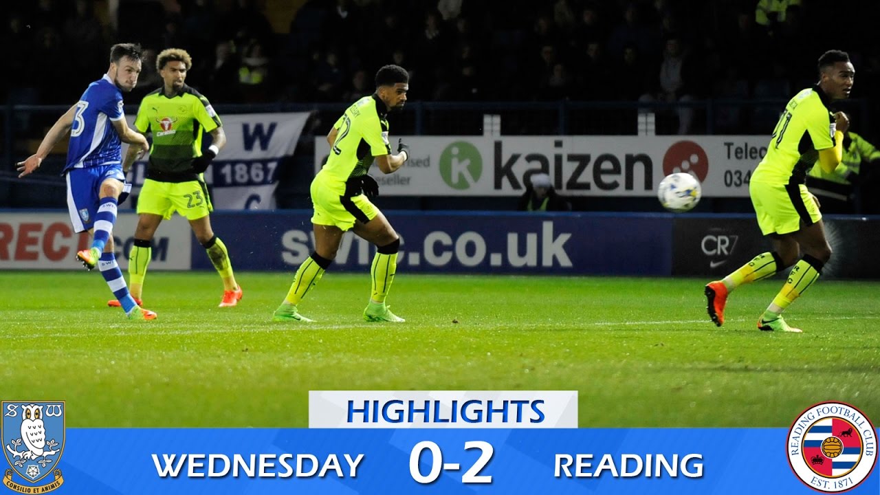 Sheffield Wednesday 0 Reading 2 | Extended highlights | 2016/17