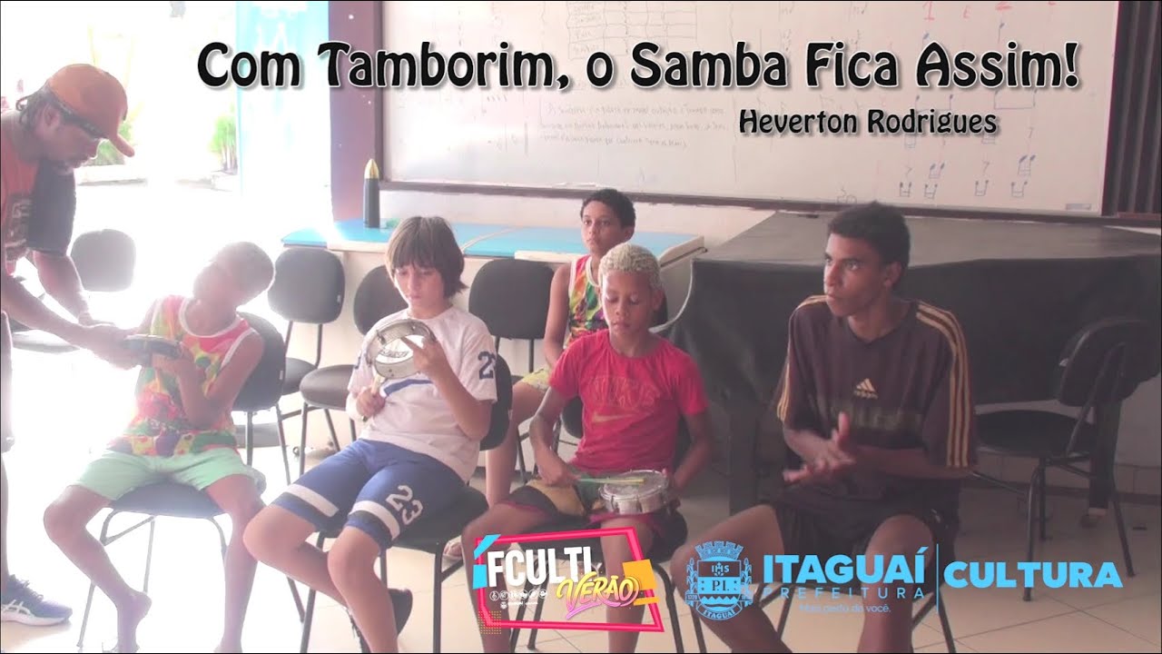 Com Tamborim O Samba Fica Assim - FCULTI4 -  Vídeo de Registro